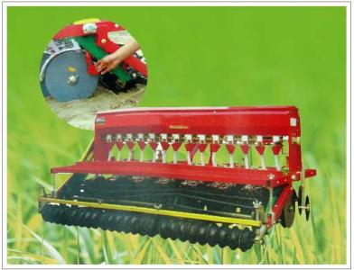 小麥施肥播種機